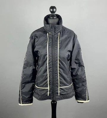 Chaqueta de esquí JET SET JS SKI DIVISION negra con capucha oculta cremallera completa talla 2 / IT 42 Foto 1 de 4