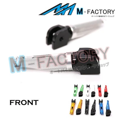 SHINOBI Rider Footpegs For Honda CBR1000RR CBR600RR NC700X CBR1100XX - Image 1 of 4