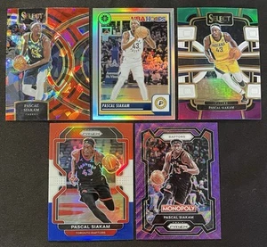 Pascal Siakam Prizm SP Lot (5) Indiana Pacers - Picture 1 of 1