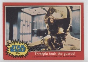 1977 Topps Star Wars UK Edition C-3PO Threepio Fools the Guards #35A 0c3 - Picture 1 of 3