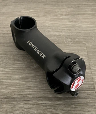 BONTRAGER RACE THREADLESS STEM 100 MM 1 1/8 INCH 25.4 MM 166 GRAMS 6 DEGREES - Image 1 of 4