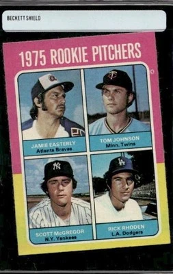 Topps #618 1975 Rookie Pitchers Foto 1 de 2