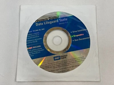 WESTERN DIGITAL DATA LIFEGUARD TOOLS 2004 VER. 11.1 FOR WINDOWS XP,2000,ME,98SE - Image 1 of 4
