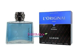 L'Original Pour Homme by Lomani 3.3oz / 100ml EDT Spray NIB Sealed Discontinued - Picture 1 of 3