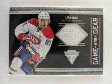 2011-12 Panini Titanium Game Worn Gear #56 Lars Eller