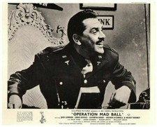 Operation Mad Ball Original Lobby Card Ernie Kovacs Smiling in Army Uniform 1957