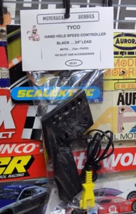 TYCO, 70ohm, 24" LEAD, YELLOW PLUG HO SLOT CAR SPEED CONTROLLER, #8755, (1-PACK) - Picture 1 of 1