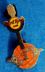 SAN ANTONIO NCAA FINAL FOUR BASKETBALL ARMADILLOS GUITAR 2008 Hard Rock Cafe PIN - Picture 1 of 1