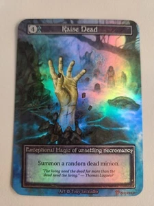 Sorcery Contested Realm TCG Alpha Foil Exceptional Raise Dead (1 of 780) - Picture 1 of 2