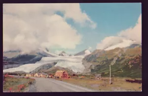 ALASKA AK Worthington Glacier Richardson Highway House Postkarte - Bild 1 von 2