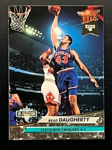 Brad Daugherty 1992-93 NBA FLEER ULTRA DUNK RANK #9 NBA Card CAVALIERS #209 - Picture 1 of 1