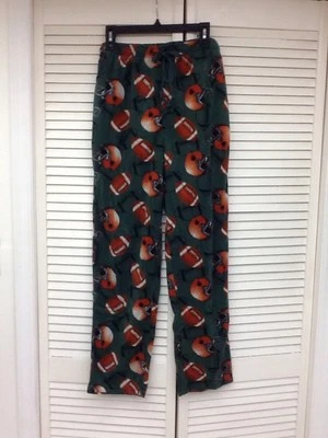 Men's Fleece Lounge Sleep Pants, Football Themed, Sz. S-28-30, Joe Boxer, NWT - Image 1 of 2