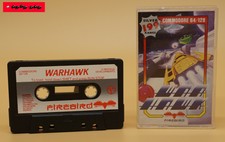 Commodore C64/C128 Original Cassette-WARHAWK-Firebird
