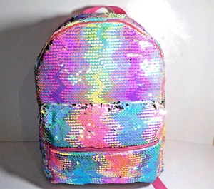 Claire's Large Sequins Backpack Brand New - Picture 1 of 20