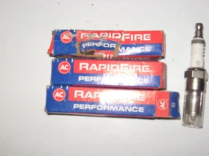 Three (3) Spark Plugs, AC Delco RapidFire # 6 - Bild 1 von 1