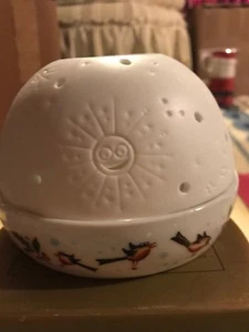 Royal Worcester CLARE MACKIE NAVIDAD Colección Festiva Tealight Soporte - Imagen 1 de 3