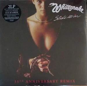 WHITESNAKE SLIDE IT IN 35th ANNIVERSARY LIMITED EDITION 2LP RED VINYL NEW SEALED - Picture 1 of 5