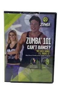 Zumba 101 - Can't Dance?  No Such Thing! Workout Video 2 DVD Set Beto Perez NEW