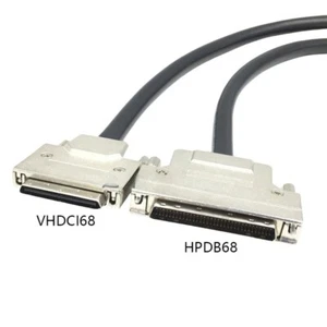 SCSI HPDB68 Male to VHDCI68 Female Copper Double shielded Data Cable 1M 68-pin - Afbeelding 1 van 5