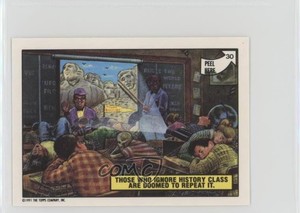 1991 Topps Toxic High School Stickers #30 1i3