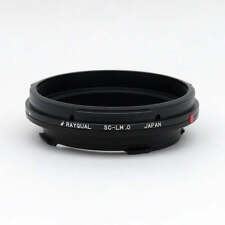 Rayqual Lens Adapter for Nikon S/ Contax C (outer claw ) lens to Leica M-Mount