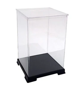 Octagon figure case width 32 x depth 32 x height 45 (cm) transparent plastic - Picture 1 of 6