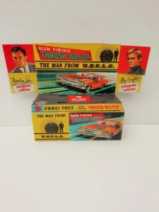 CORGI 497- THE MAN FROM UNCLE 'THRUSH BUSTER PERFECT BOX !!! - Picture 1 of 4