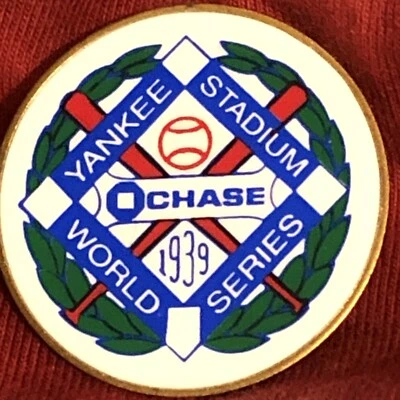 NY Yankees 1939 World Series pin button SGA Chase New York MLB Queens - Image 1 of 4