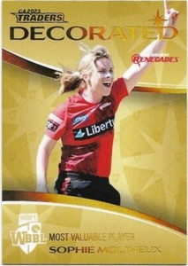 2023 / 24 Cricket Traders Luxe Decorated Parallel (DP21) Sophie MOLINEUX 107/147