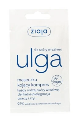 ZIAJA SENSITIVE SKIN FACE MASK SOOTHING COMPRESS - Image 1 of 2