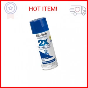Rust-Oleum 334027 Painter's Touch 2X Ultra Cover Spray Paint, 12 oz, Gloss Brill - Picture 1 of 2