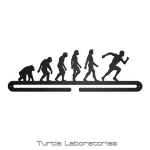 18" Wide Run Evolution Marathon Triathlon 5K 10K Medal Hanger Run Display - Picture 1 of 1