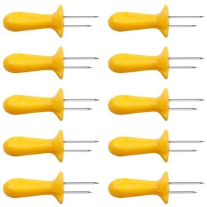 10pcs Corn Holders for Corn on the Cob Stainless SteelCorn Cob Holders Skewer... - Picture 1 of 7