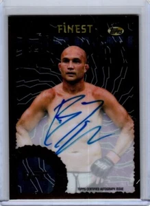 Topps Finest BJ Penn AUTOGRAPH - Picture 1 of 2