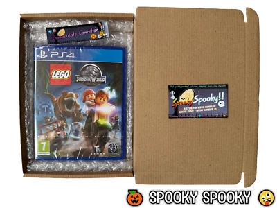 LEGO Jurassic World Sony PS4 - UK PAL New Sealed - High Quality Packing - Image 1 of 4