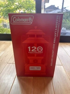 Coleman 120th Anniversary Seasons Lantern 2021 Limited Edition  Red New in box  - Picture 1 of 3