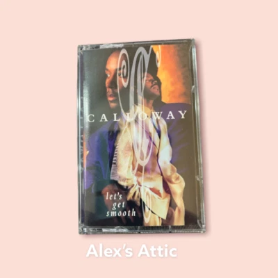 1992 CALLOWAY LET'S GET SMOOTH CASSETTE TAPE R&B FUNK Epic ‎ZT75326 - Image 1 of 2