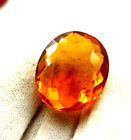 Naturel Orange Saphir 66 Carat Environ Gemme Coupe Ovale Pendentif Taille Gemmes