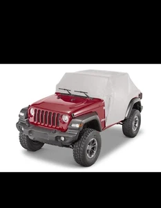 MasterTop 11120509 5 Layer Weatherproof Full Door Cab Cover for 18-24, Grey, A2b - Picture 1 of 12