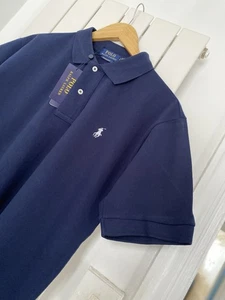 Navy Blue Ralph Lauren Polo T-shirt Size X-Large Slim Fit New with Tags 2025 - Picture 1 of 14