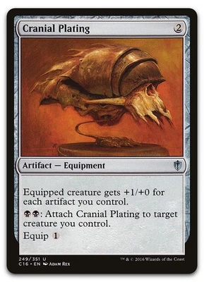 Cranial Plating #249 (NM) Commander 2016 C16 Magic MTG - Image 1 of 2