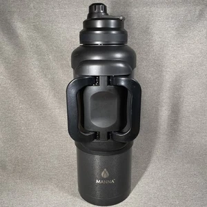 Manna Titan 1 Gallon Onyx Stainless Steel Vacuum Insulated Jug Water Bottle 4L - Picture 1 of 12