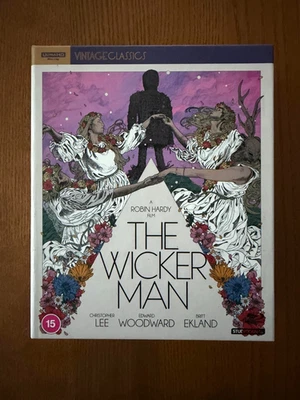 The Wicker Man 50th Anniversary Collector's Edition Set 4K Ultra HD Blu-ray OOP Foto 1 de 4