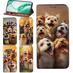 PU Leather Stand Phone Cover Case For Motorola Moto E13/E14/E20/ E30/E40/G75 - Picture 1 of 15
