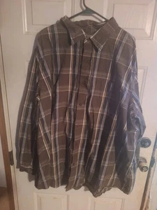 Herren Western Langarm Hemd 4XL braun, grau, schwarz Kombiversand  - Bild 1 von 3