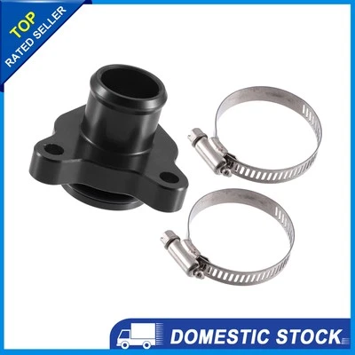 Pack of 1 for BMW ActiveHybrid 5 2012-20  Engine Coolant Hose Fitting with Clamp - Image 1 of 4