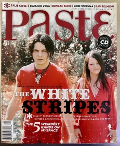 Paste Magazine The White Stripes Jack White Issue #34 August 2007 - Picture 1 of 2
