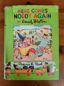 Enid Blyton Here Comes Noddy Again! Noddy Book 4 - 1951 VGC - Picture 1 of 3