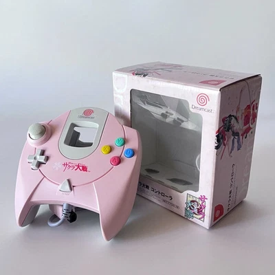 DC Controller Sakura Wars Pink HKT-7700-19 Boxed Excellent SEGA Dreamcast Japan - Image 1 of 4