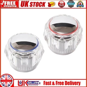2PCS Hot & Cold Tap Top Head Cover Kitchen Replacement heads 20 Splines 7.5mm - Picture 1 of 22
